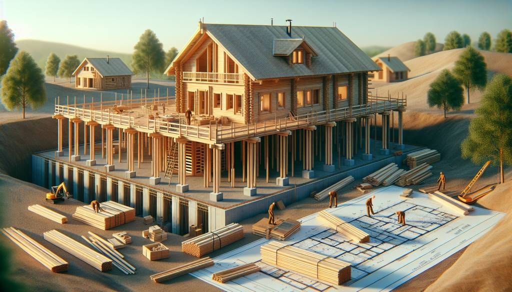 Fondations pour maisons en bois : quelle technique pour votre projet contemporain ?