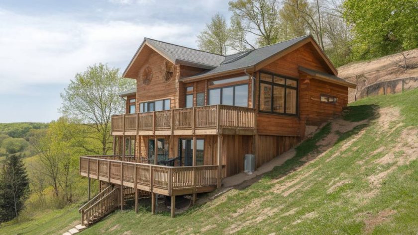 "Les atouts des maisons en bois sur terrains en pente : défis et solutions"