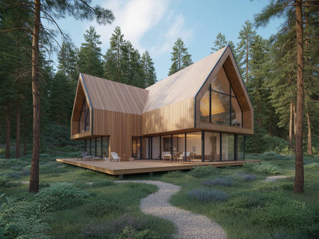 Design biophilique et architecture en bois : comment reconnecter habitat et nature