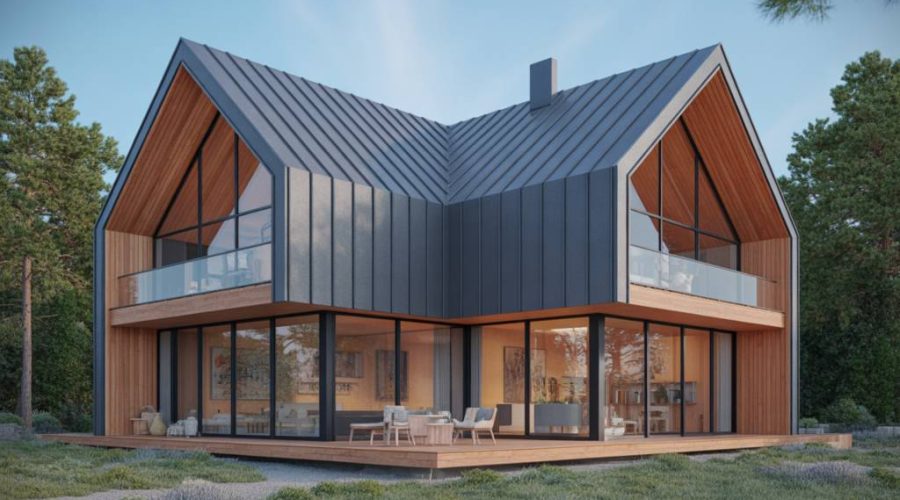 Comment intégrer l'acier dans l'architecture des maisons contemporaines en bois pour un design industriel élégant