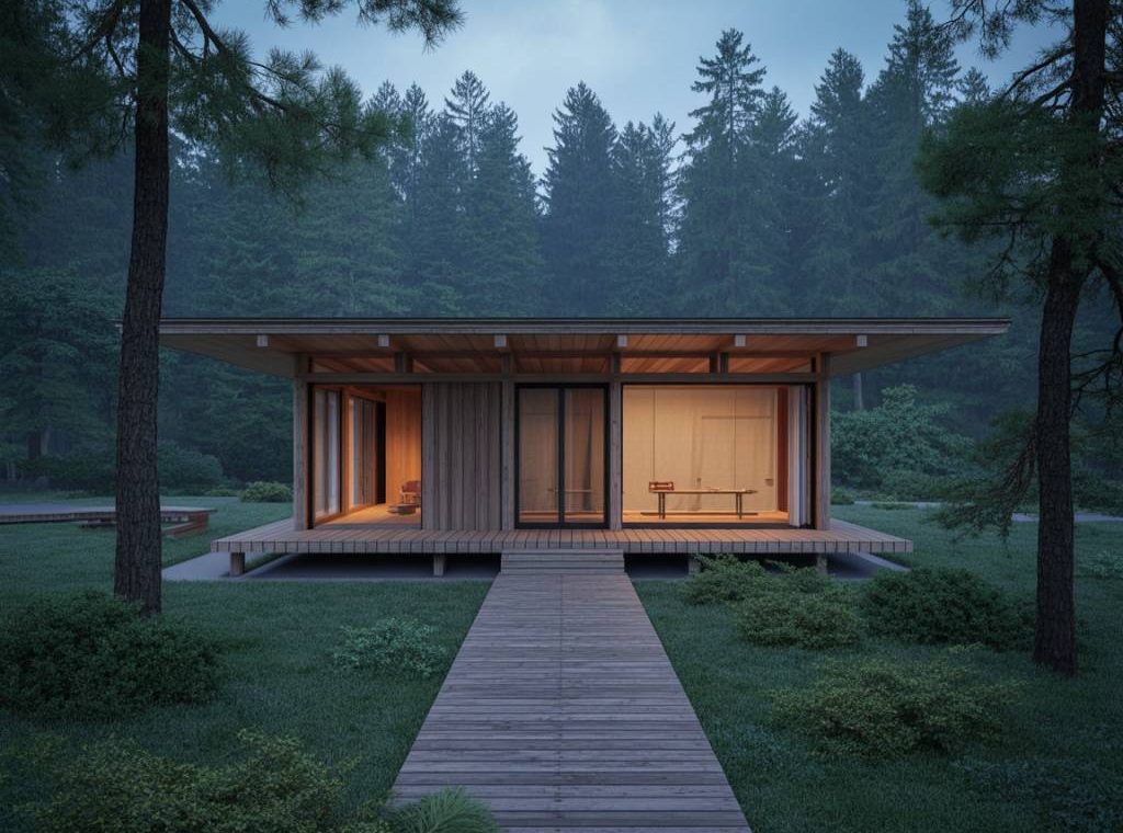 L'influence du style japonais sur l'architecture contemporaine en bois : épure, nature et minimalisme