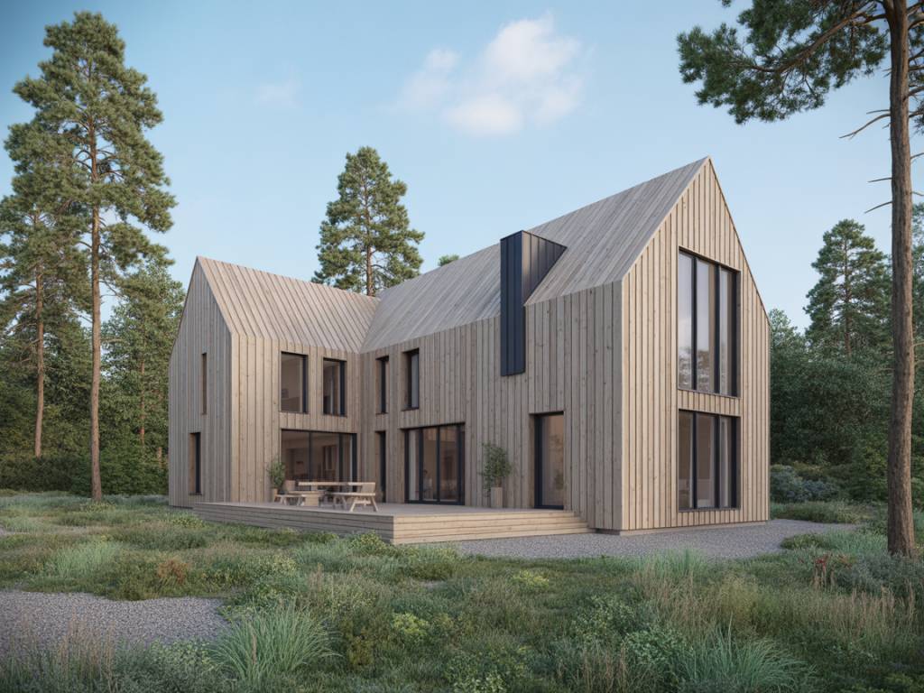 L’influence des maisons nordiques sur l’architecture contemporaine en bois : simplicité, fonctionnalité et convivialité