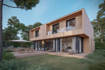 L’influence du style méditerranéen sur les maisons contemporaines en bois : patios, lumières et matériaux naturels