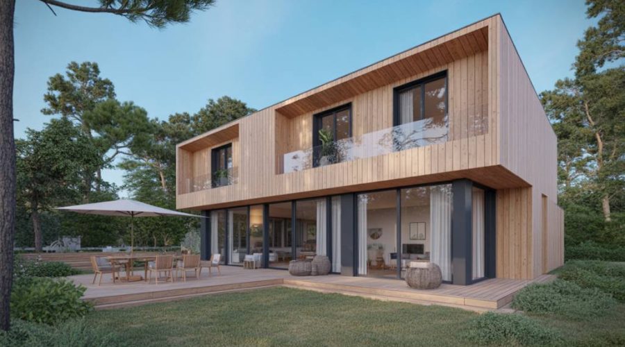 L’influence du style méditerranéen sur les maisons contemporaines en bois : patios, lumières et matériaux naturels