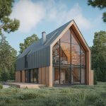 L’intégration de grandes baies vitrées dans les maisons contemporaines en bois : enjeux thermiques, structurels et esthétiques