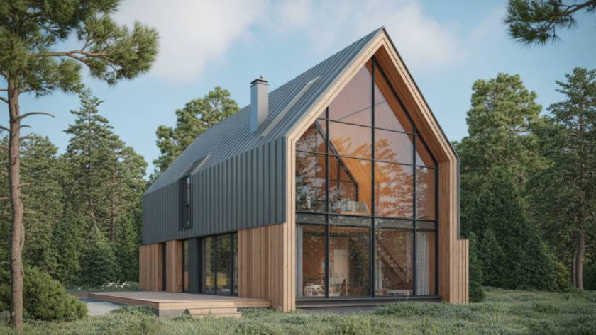 L’intégration de grandes baies vitrées dans les maisons contemporaines en bois : enjeux thermiques, structurels et esthétiques