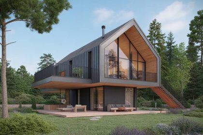 L’intégration des terrasses suspendues dans l’architecture des maisons contemporaines en bois : esthétique, structure et usage extérieur