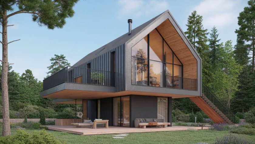 L’intégration des terrasses suspendues dans l’architecture des maisons contemporaines en bois : esthétique, structure et usage extérieur